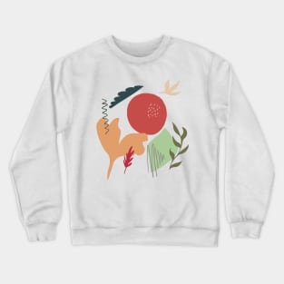 Abstract Autumn Crewneck Sweatshirt